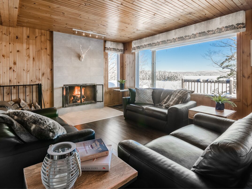 Intérieur du chalet